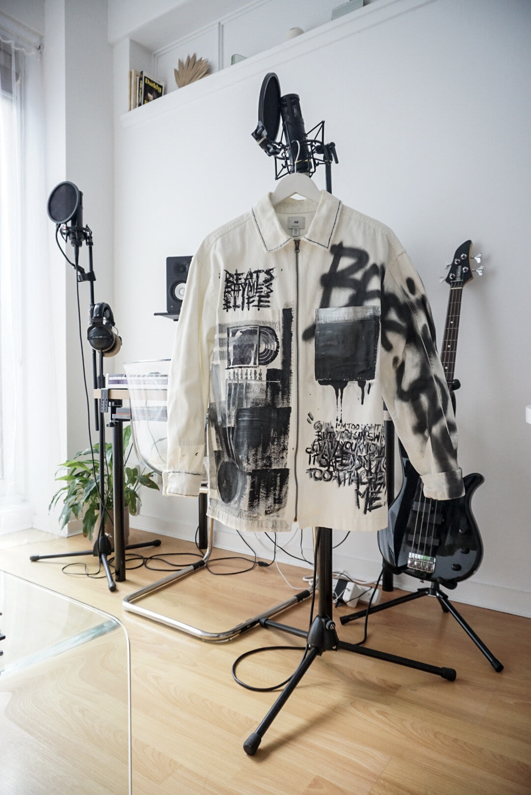 Light & Shade Zip up Shacket