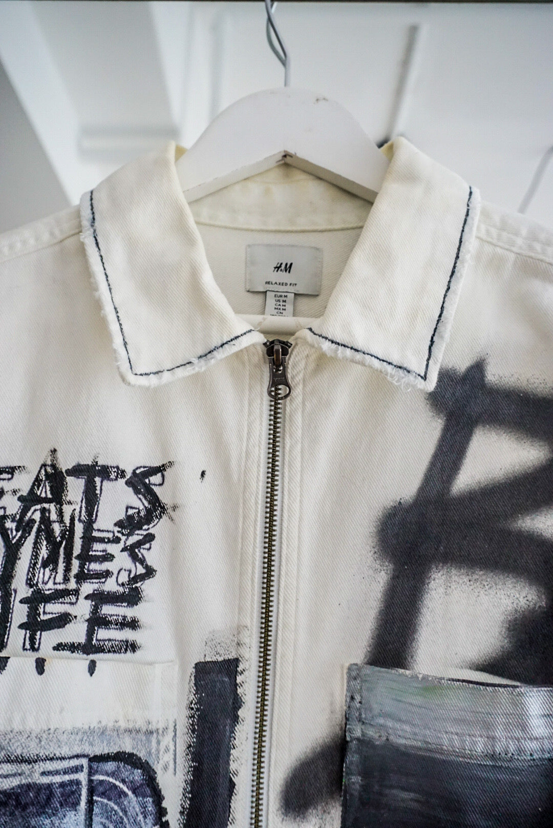 Light & Shade Zip up Shacket